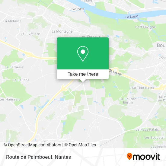 Route de Paimboeuf map