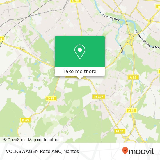 VOLKSWAGEN Rezé AGO map