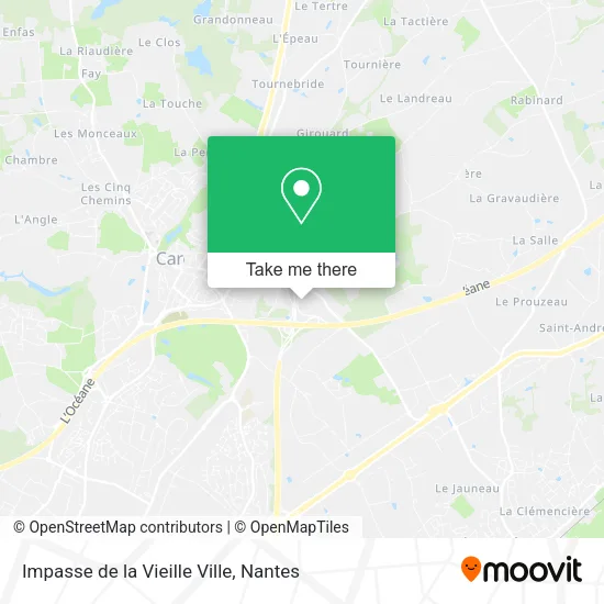 Mapa Impasse de la Vieille Ville