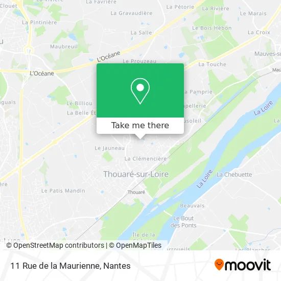 Mapa 11 Rue de la Maurienne