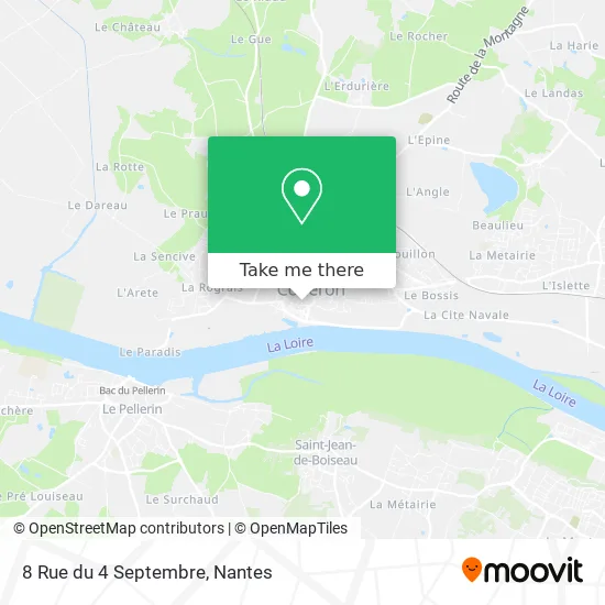 Mapa 8 Rue du 4 Septembre