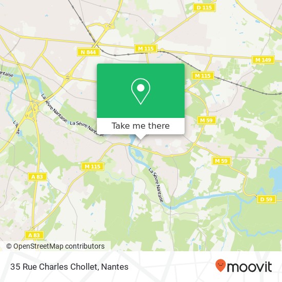 35 Rue Charles Chollet map