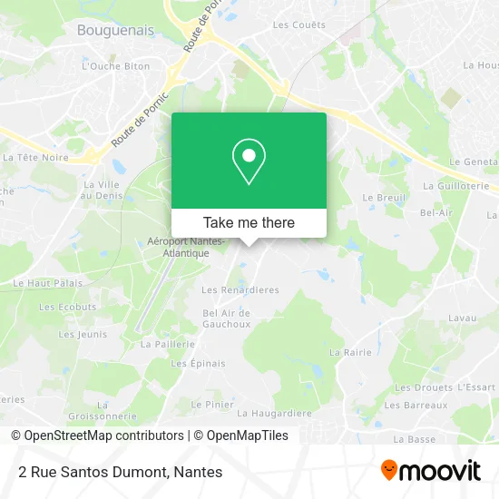 Mapa 2 Rue Santos Dumont