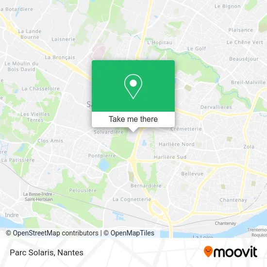 Parc Solaris map