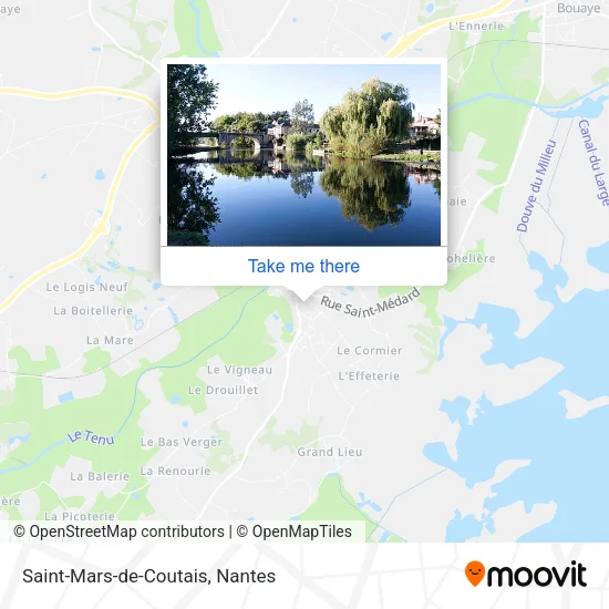 Mapa Saint-Mars-de-Coutais