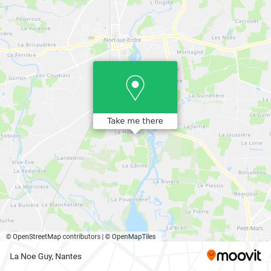 La Noe Guy map