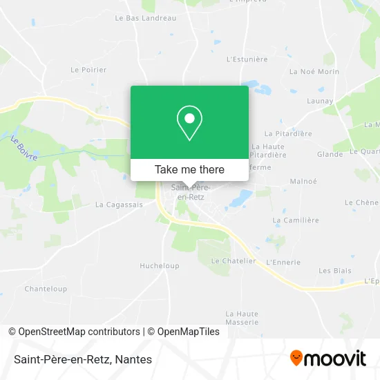 Mapa Saint-Père-en-Retz