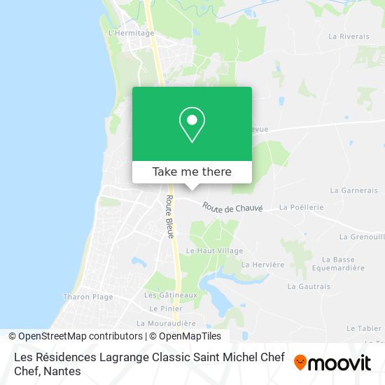 Les Résidences Lagrange Classic Saint Michel Chef Chef map