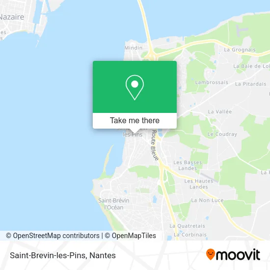 Saint-Brevin-les-Pins map