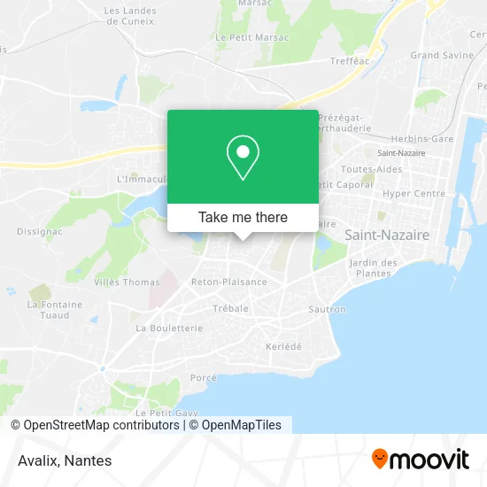 Mapa Avalix