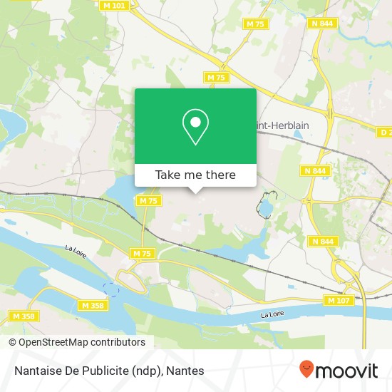 Nantaise De Publicite (ndp) map