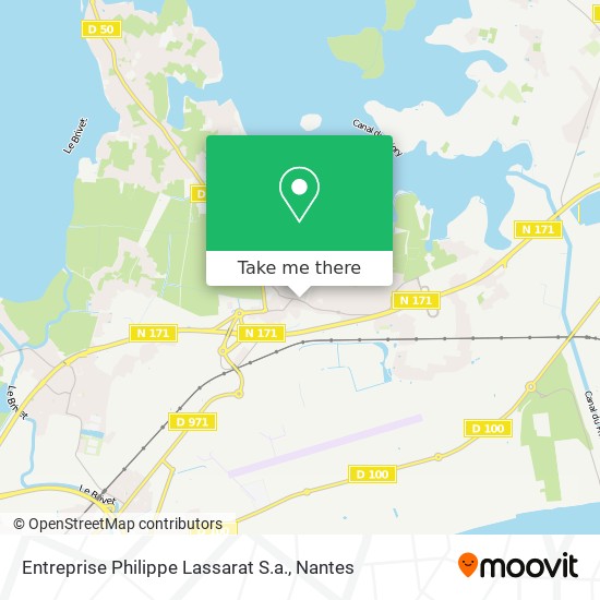 Entreprise Philippe Lassarat S.a. map