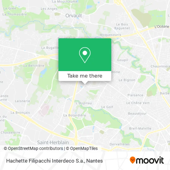 Mapa Hachette Filipacchi Interdeco S.a.