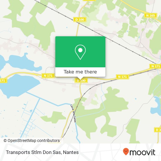 Mapa Transports Stlm Don Sas