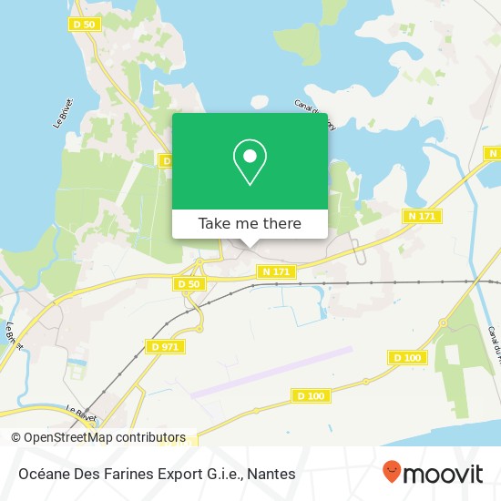 Océane Des Farines Export G.i.e. map