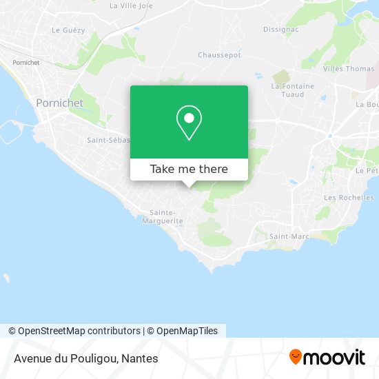 Avenue du Pouligou map