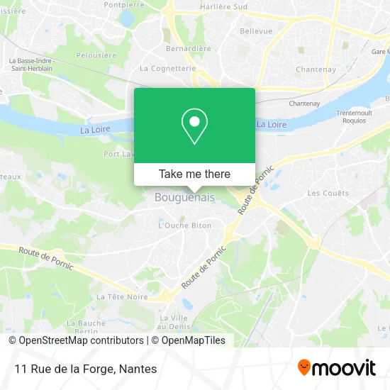 Mapa 11 Rue de la Forge