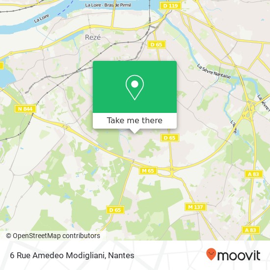 6 Rue Amedeo Modigliani map