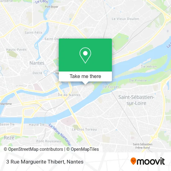 Mapa 3 Rue Marguerite Thibert