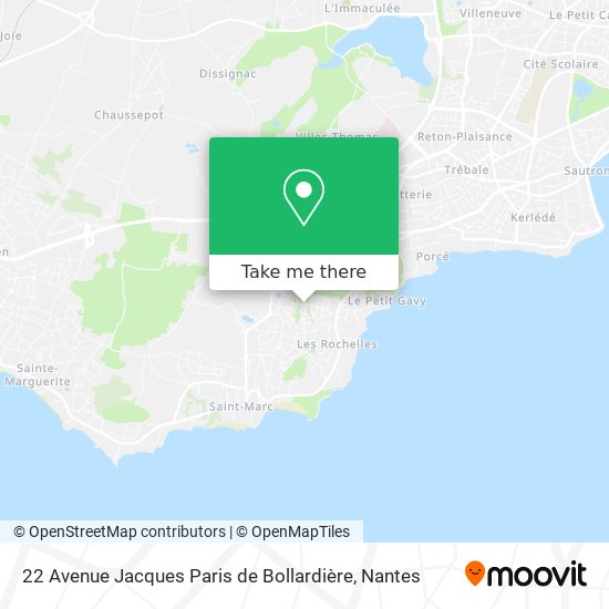 22 Avenue Jacques Paris de Bollardière map