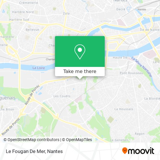 Le Fougan De Mer map