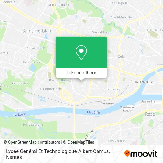 Lycée Général Et Technologique Albert-Camus map