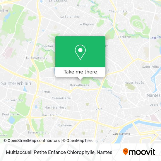 Multiaccueil Petite Enfance Chlorophylle map