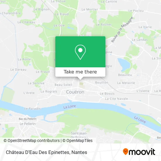 Château D'Eau Des Epinettes map