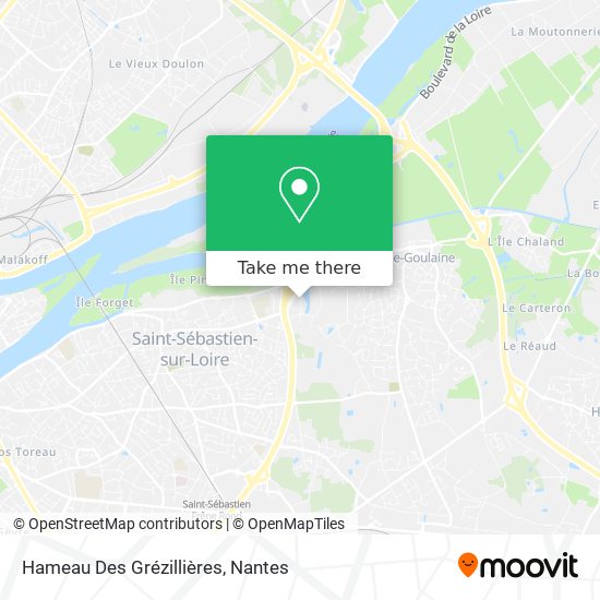 Hameau Des Grézillières map