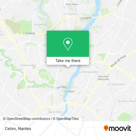 Cetim map
