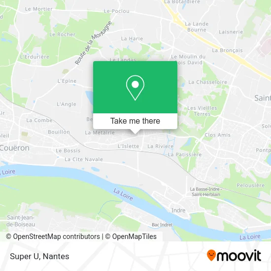 Super U map