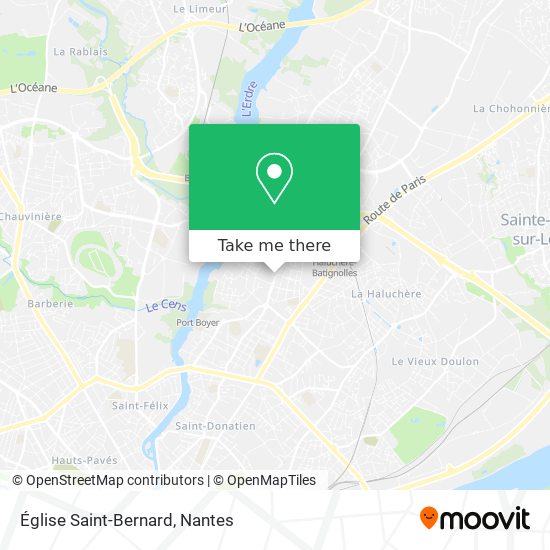Église Saint-Bernard map