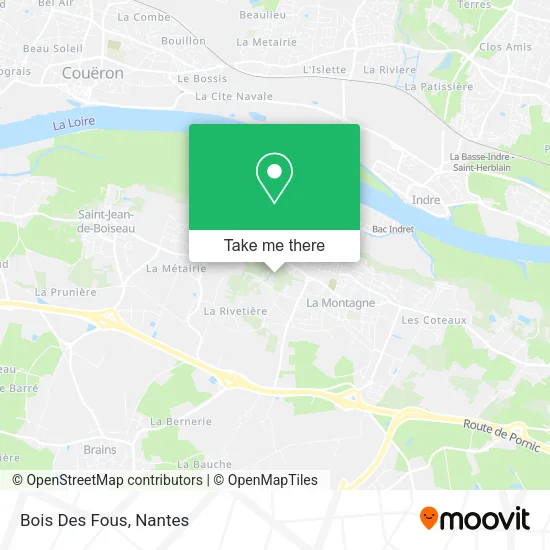 Mapa Bois Des Fous