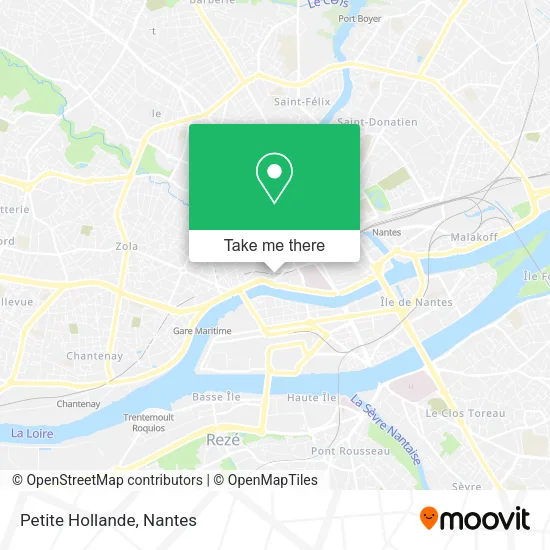 Petite Hollande map