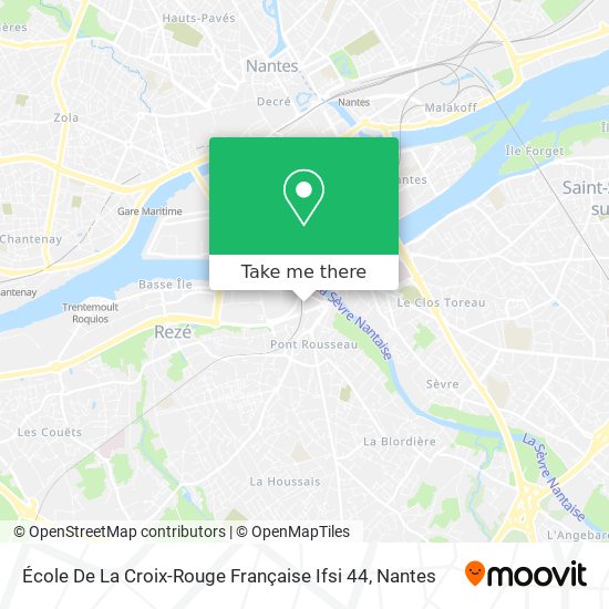 École De La Croix-Rouge Française Ifsi 44 map