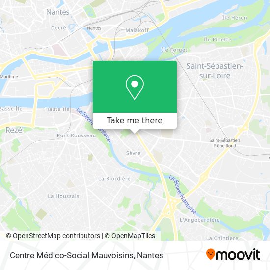 Mapa Centre Médico-Social Mauvoisins