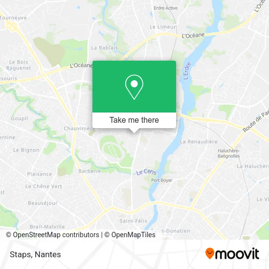 Staps map