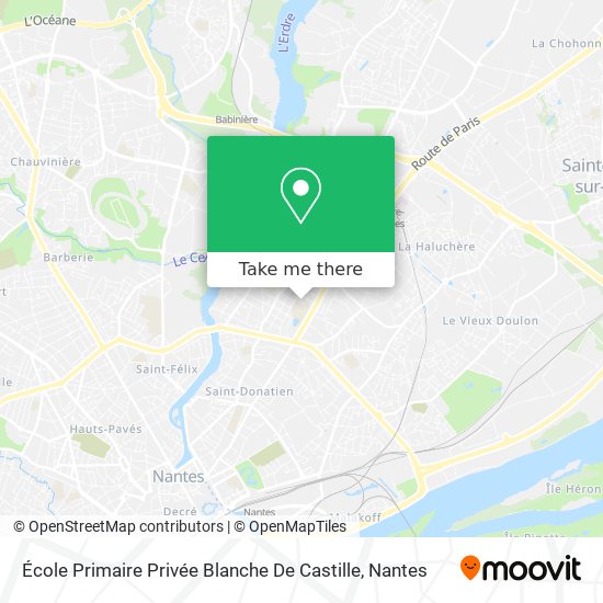 Mapa École Primaire Privée Blanche De Castille