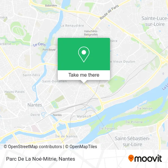 Parc De La Noé-Mitrie map