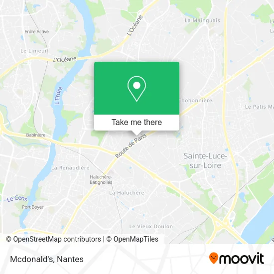 Mapa Mcdonald's