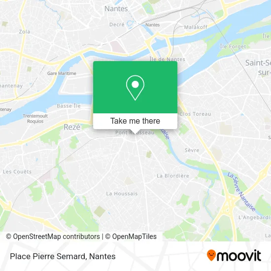 Place Pierre Semard map