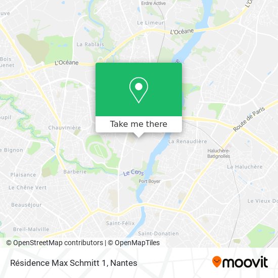 Résidence Max Schmitt 1 map