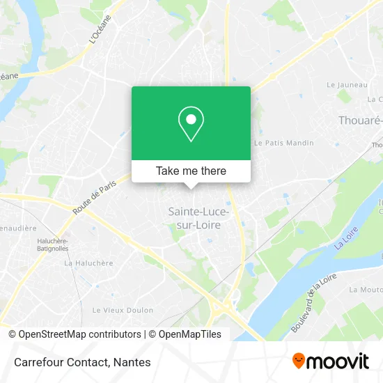 Carrefour Contact map