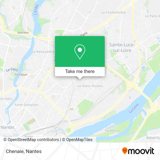 Chenaie map