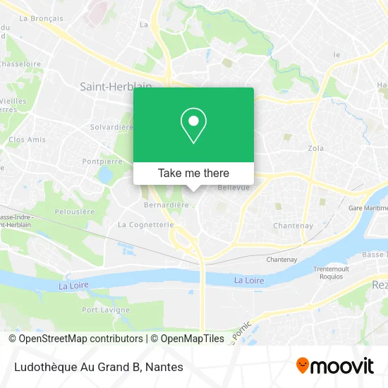 Ludothèque Au Grand B map