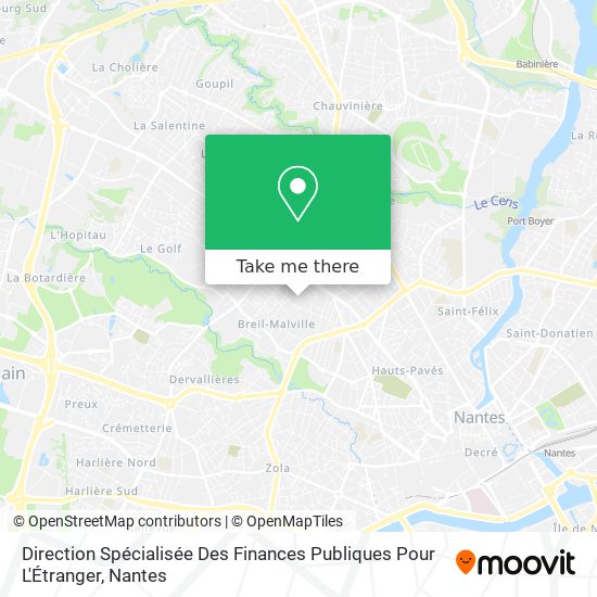 Direction Spécialisée Des Finances Publiques Pour L'Étranger map