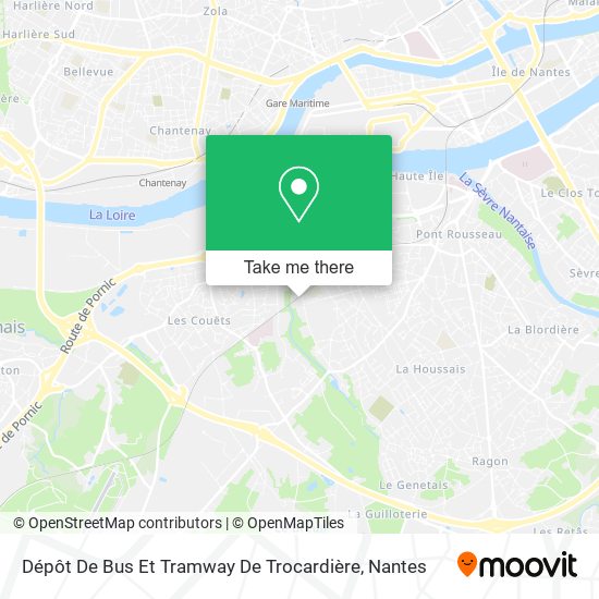 Dépôt De Bus Et Tramway De Trocardière map