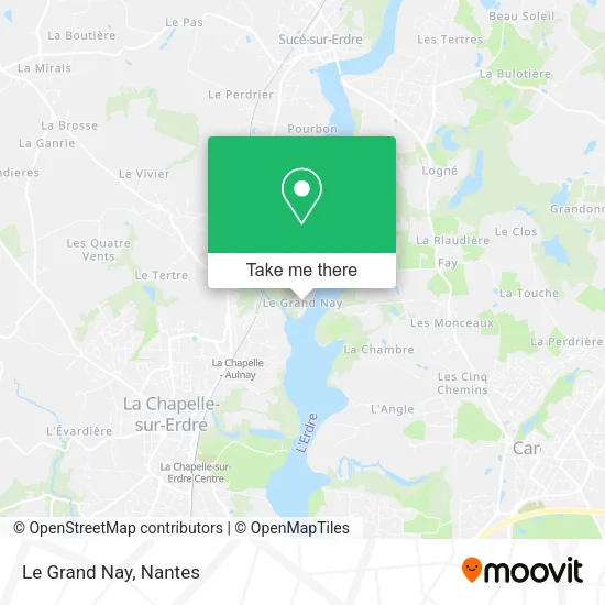 Le Grand Nay map