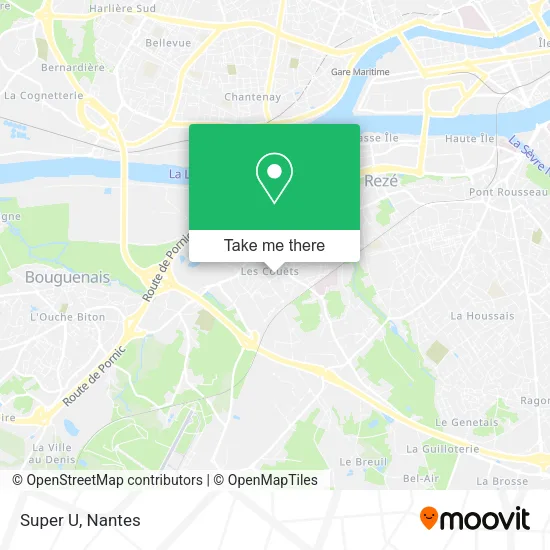 Super U map