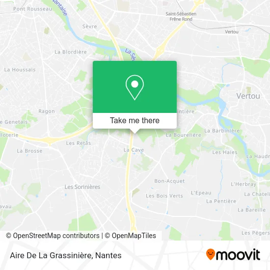 Mapa Aire De La Grassinière